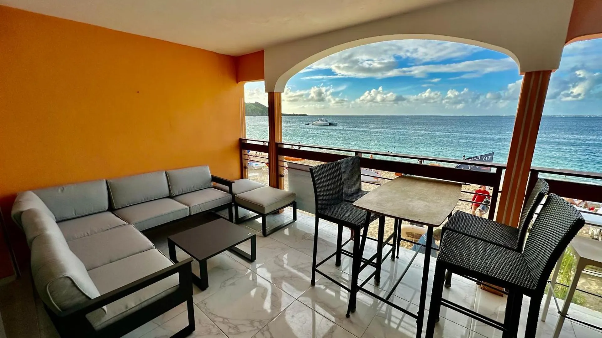 T2 Grand Case Acces Direct Plage